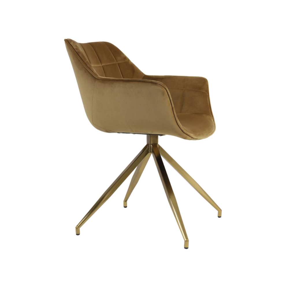 CADEIRA DE JANTAR JAIMY CARAMELO - 81x62