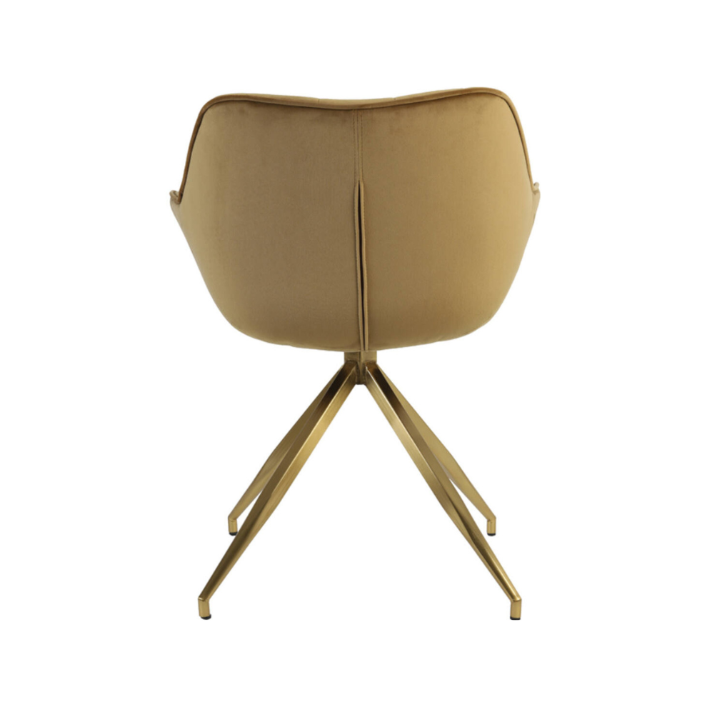 CADEIRA DE JANTAR JAIMY CARAMELO - 81x62