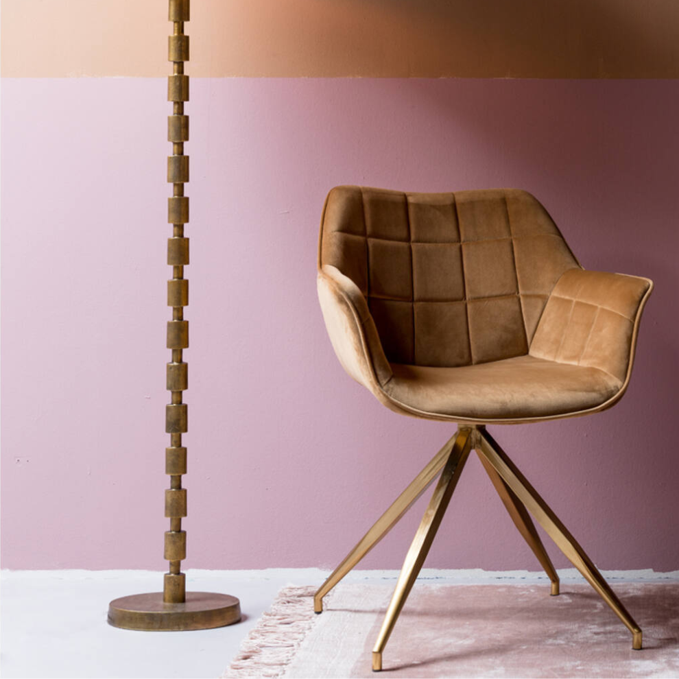 CADEIRA DE JANTAR JAIMY CARAMELO - 81x62