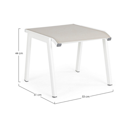 APOIO DE PÉS | MESA DE APOIO CRUZEIRO BRANCO - 44x51