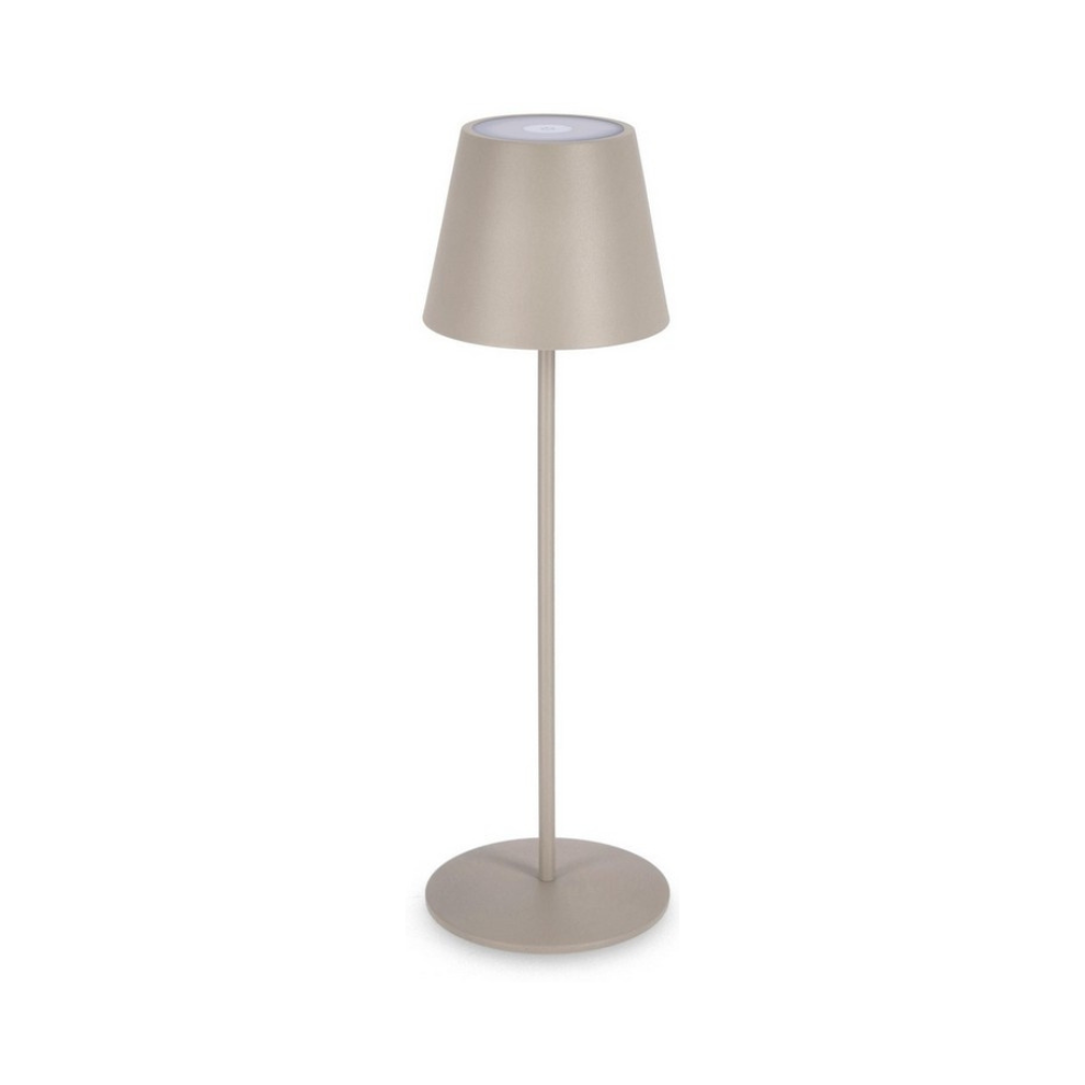 CANDEEIRO DE MESA LED ETNA TAUPE - 12x38