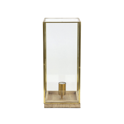 CANDEEIRO DE MESA ASKJER BRONZE - 47,5x20