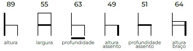 CADEIRA DORIS CASINO A COM BRAÇOS & PONTEIRAS / AUBE Interiores