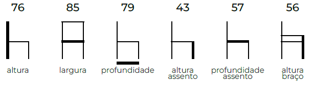 CADEIRÃO FATTE BOHO C / AUBE Interiores