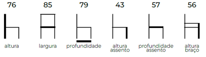 CADEIRÃO FATTE BOHO C / AUBE Interiores