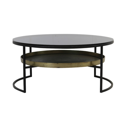 MESA DE CENTRO ROWDY PRETA - 40x88