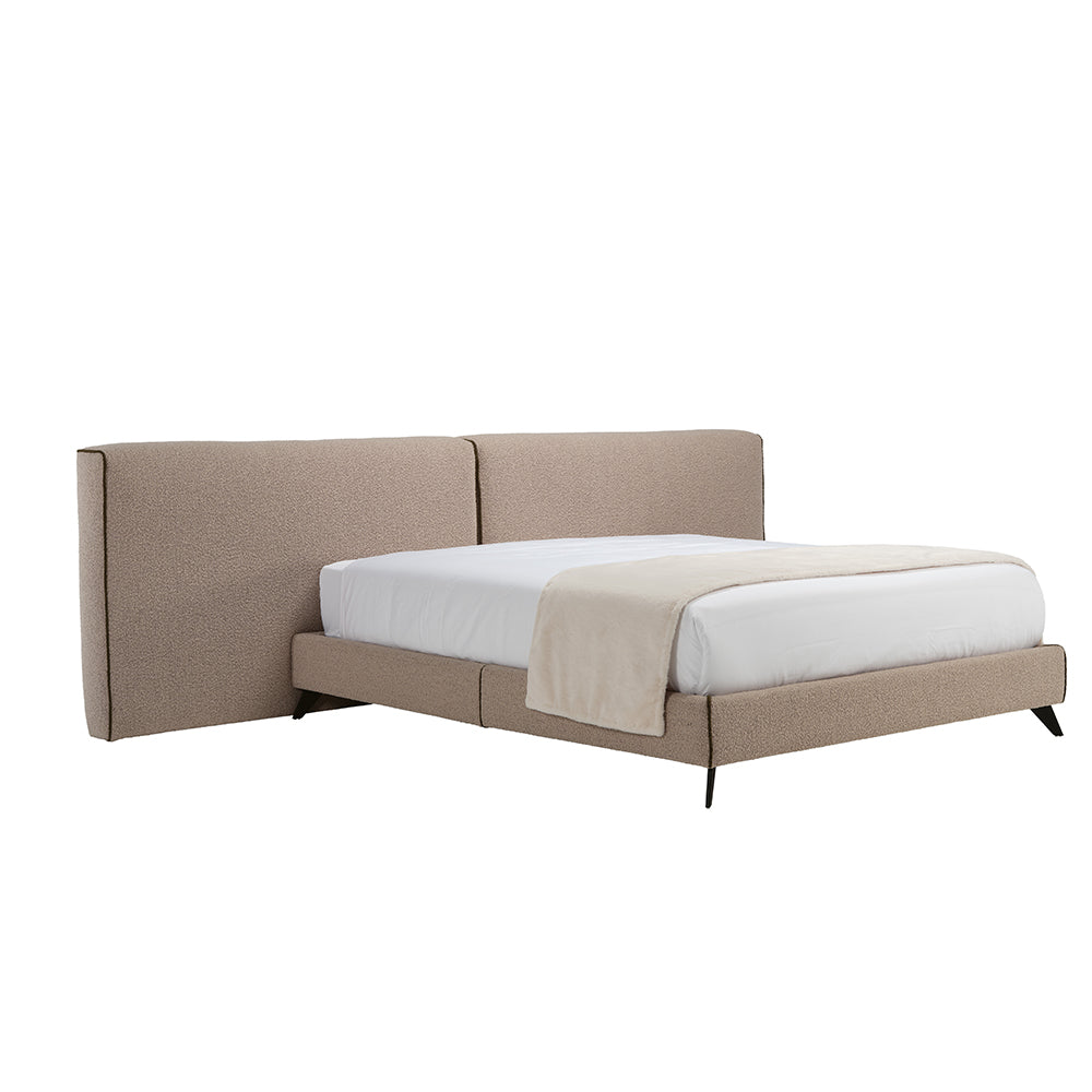 CAMA DE CASAL MERIDAKS ESTOFADA 150X200 | CAMAS | AUBE