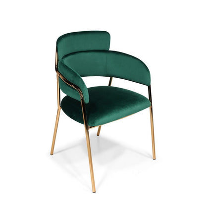 CADEIRA ELEGANCE GREEN | AUBE INTERIORES